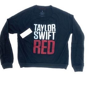 Taylor Swift Women’s Black Top- Small